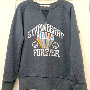 Girls Junk Food Sweatshirt Size M GUC